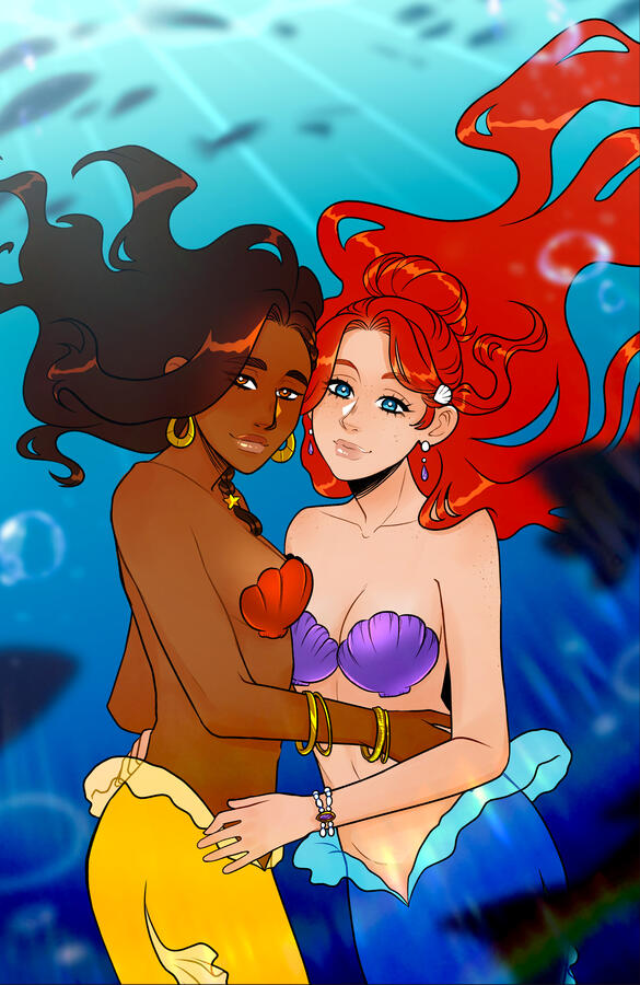 The Little Mermaid and the Pirate Queen - C2E2 Variant Cover (2026)